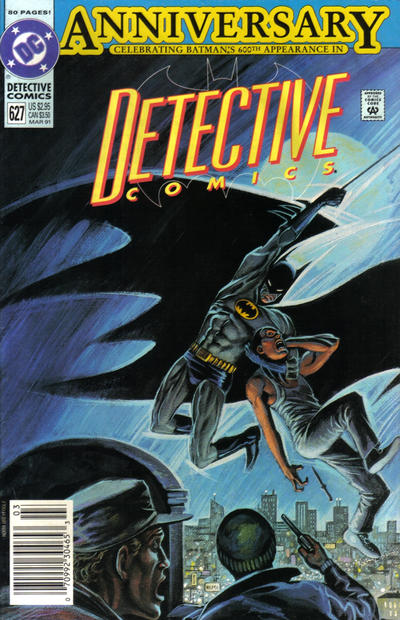 Cover for Detective Comics (DC, 1937 series) #627 [Newsstand]