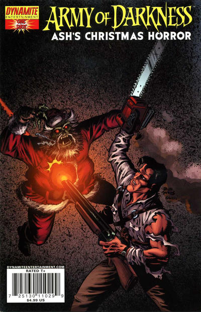 Cover for Army of Darkness: Ash's Christmas Horror Special (Dynamite Entertainment, 2008 series) 