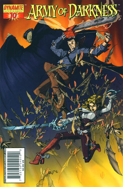 Cover for Army of Darkness (Dynamite Entertainment, 2005 series) #10 [Cover B]