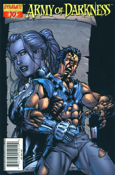 Cover for Army of Darkness (Dynamite Entertainment, 2005 series) #10 [Cover A - Kevin Sharpe]