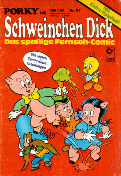 Cover for Schweinchen Dick (Condor, 1975 series) #97