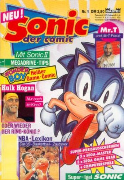 Cover for Sonic (Bastei Verlag, 1994 series) #1