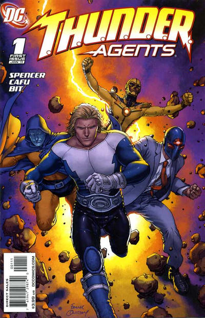 Cover for T.H.U.N.D.E.R. Agents (DC, 2011 series) #1