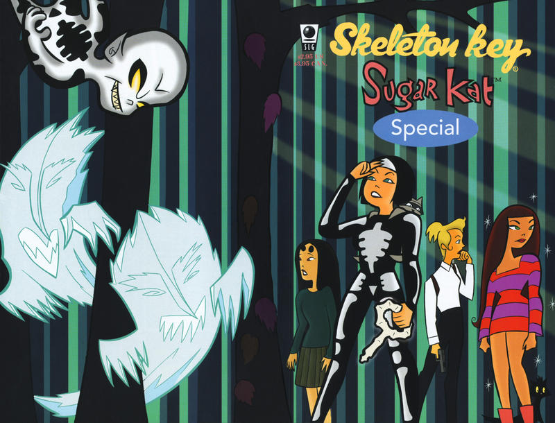 Cover for Skeleton Key Sugar Kat Special (Slave Labor, 1998 series) 