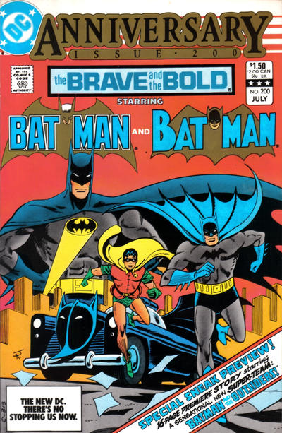 Cover for The Brave and the Bold (DC, 1955 series) #200 [Direct]
