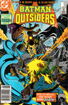 Cover for Batman and the Outsiders (DC, 1983 series) #22 [Newsstand]