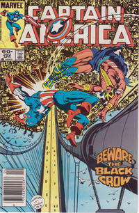 Cover for Captain America (Marvel, 1968 series) #292 [Newsstand]