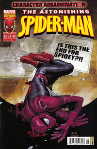 Cover for Astonishing Spider-Man (Panini UK, 2009 series) #25
