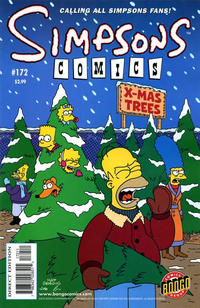 Cover for Simpsons Comics (Bongo, 1993 series) #172