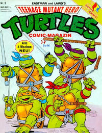 Cover Thumbnail for Teenage Mutant Hero Turtles (Condor, 1990 series) #5