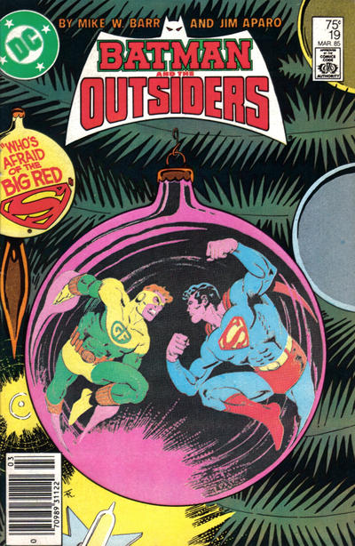 Cover for Batman and the Outsiders (DC, 1983 series) #19 [Newsstand]