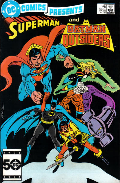 Cover for DC Comics Presents (DC, 1978 series) #83 [Direct]