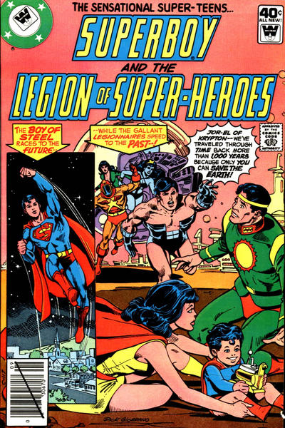 Cover for Superboy & the Legion of Super-Heroes (DC, 1977 series) #255 [Whitman]
