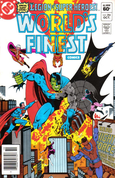 Cover for World's Finest Comics (DC, 1941 series) #284 [Newsstand]