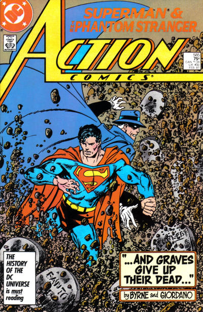 Cover for Action Comics (DC, 1938 series) #585 [Direct]