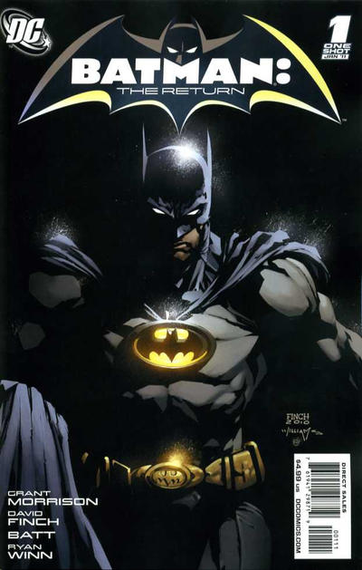 Cover for Batman: The Return (DC, 2011 series) #1