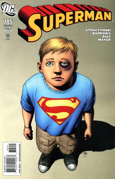 Cover for Superman (DC, 2006 series) #705 [Direct Sales]