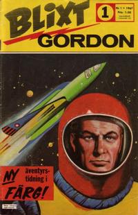 Cover Thumbnail for Blixt Gordon (Semic, 1967 series) #1/1967