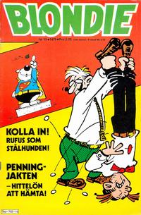 Cover for Blondie (Semic, 1963 series) #10/1975