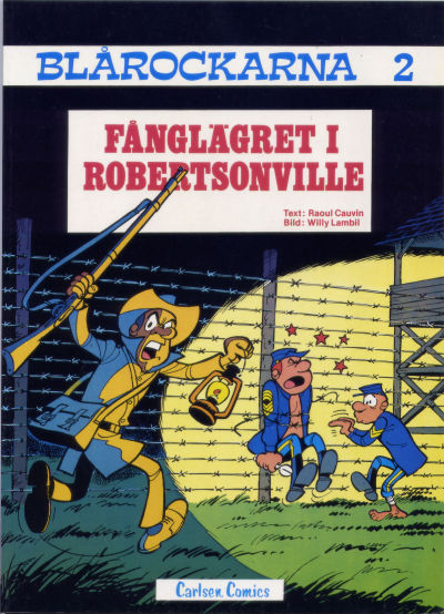 Cover for Blårockarna (Carlsen/if [SE], 1980 series) #2 - Fånglägret i Robertsonville