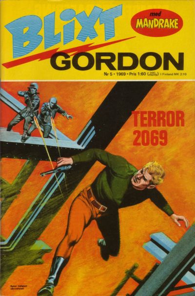 Cover for Blixt Gordon (Semic, 1967 series) #5/1969
