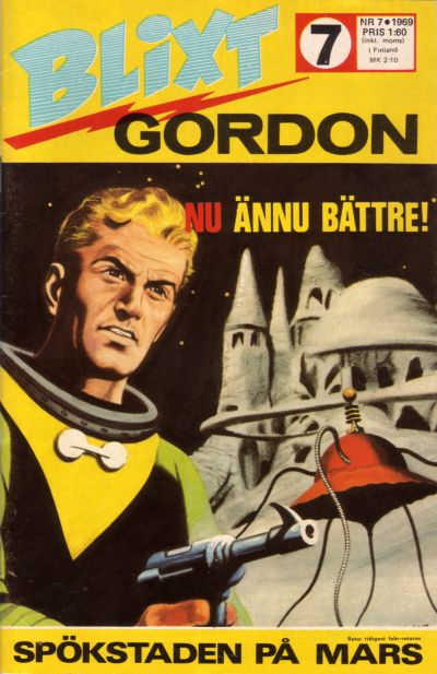 Cover for Blixt Gordon (Semic, 1967 series) #7/1969
