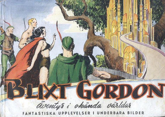 Cover for Blixt Gordon (Åhlén & Åkerlunds, 1941 series) #[1942]