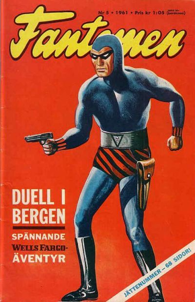 Cover for Fantomen (Semic, 1958 series) #5/1961