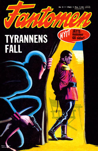 Cover for Fantomen (Semic, 1958 series) #3/1965