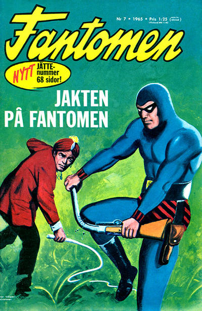 Cover for Fantomen (Semic, 1958 series) #7/1965