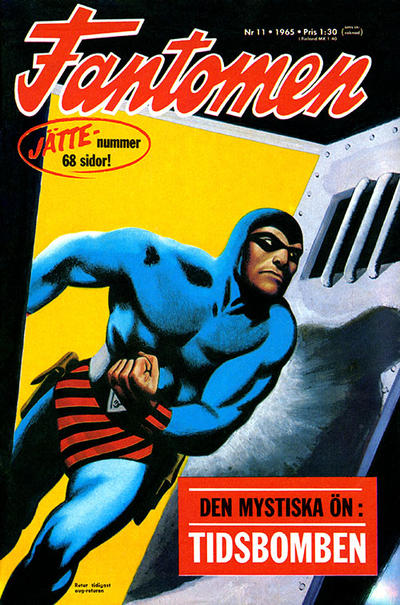 Cover for Fantomen (Semic, 1958 series) #11/1965