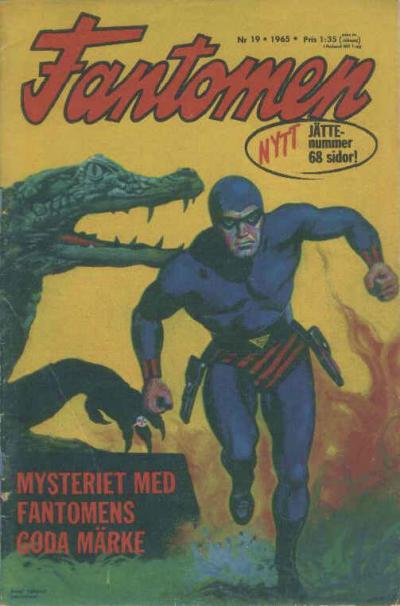 Cover for Fantomen (Semic, 1958 series) #19/1965