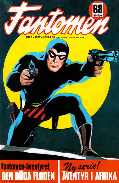 Cover for Fantomen (Semic, 1958 series) #1/1972