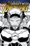 Cover Thumbnail for Avengers (2010 series) #4 [Romita Jr.'s Inked Variant Cover]