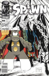 Cover Thumbnail for Spawn (Image, 1992 series) #10 [Newsstand]