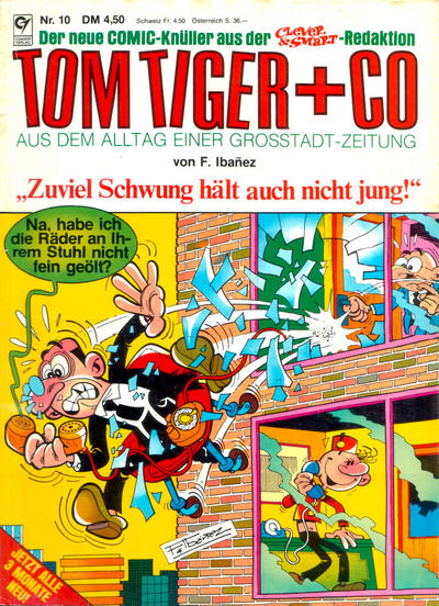 Cover for Tom Tiger + Co (Condor, 1980 series) #10