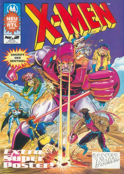 Cover for X-Men (Marvel UK, 1994 series) #2