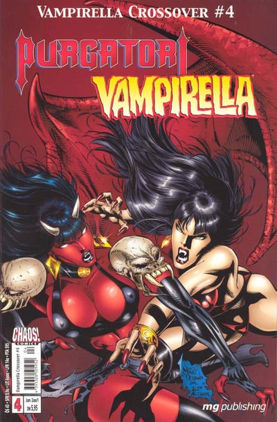 Cover for Vampirella Crossover (mg publishing, 2000 series) #4