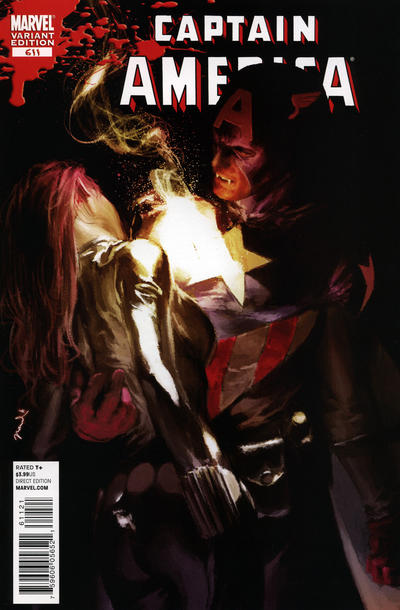 Cover for Captain America (Marvel, 2005 series) #611 [Vampire Variant]