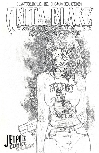 Cover for Anita Blake: Vampire Hunter in Guilty Pleasures (Marvel, 2006 series) #1 [Jetpack Comics Exclusive]