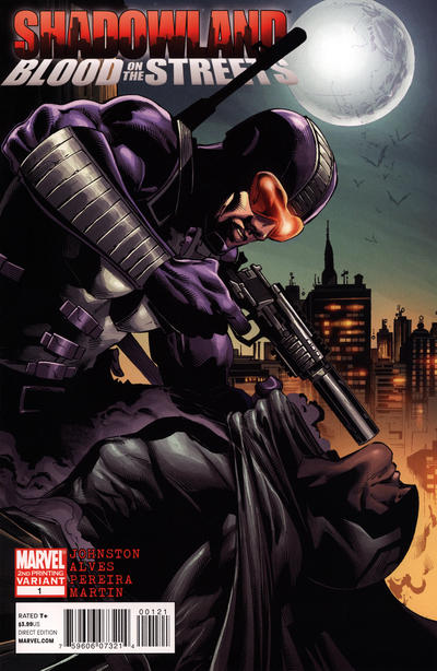 Cover for Shadowland: Blood on the Streets (Marvel, 2010 series) #1 [Second Printing]