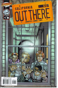 Cover Thumbnail for Out There (DC, 2001 series) #1 [Humberto Ramos / Sandra Hope Cover]
