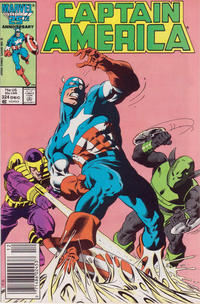 Cover for Captain America (Marvel, 1968 series) #324 [Newsstand]
