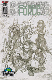 Cover Thumbnail for Cyberforce (Image, 2006 series) #1 [Wizard World LA Sketch Cover]