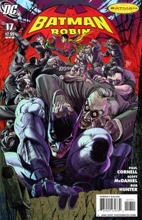 Cover for Batman and Robin (DC, 2009 series) #17