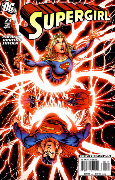 Cover for Supergirl (DC, 2005 series) #23 [Adam Kubert Cover]