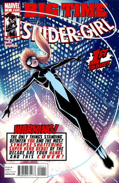 Cover for Spider-Girl (Marvel, 2011 series) #1