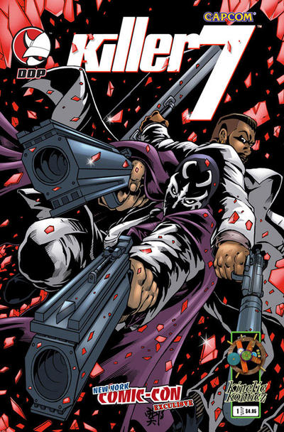 Cover for killer7 (Devil's Due Publishing, 2006 series) #1 [2006 New York Comic-Con Exclusive - El Dazo]