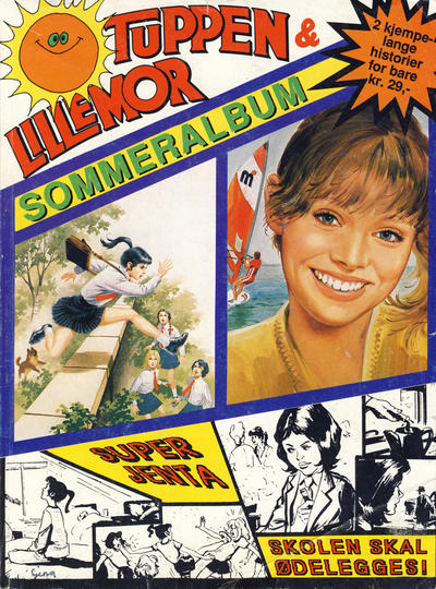 Cover for Tuppen & Lillemor (Serieforlaget / Se-Bladene / Stabenfeldt, 1985 series) #[5] - Sommeralbum 1987