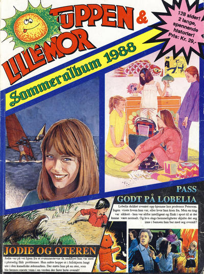 Cover for Tuppen & Lillemor (Serieforlaget / Se-Bladene / Stabenfeldt, 1985 series) #[9] - Sommeralbum 1988